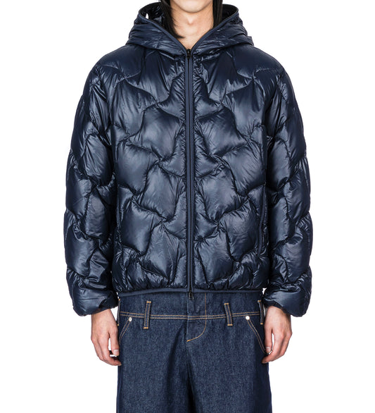 TN1 QUILTED DOWN JACKET NAVY