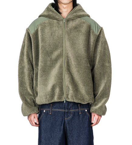 TN1 FLEECE HOODIE GREEN