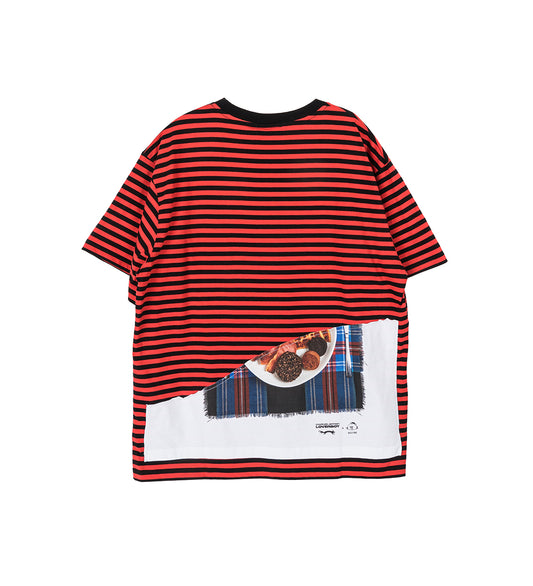 AULD HAG DOUBLE TEE RED