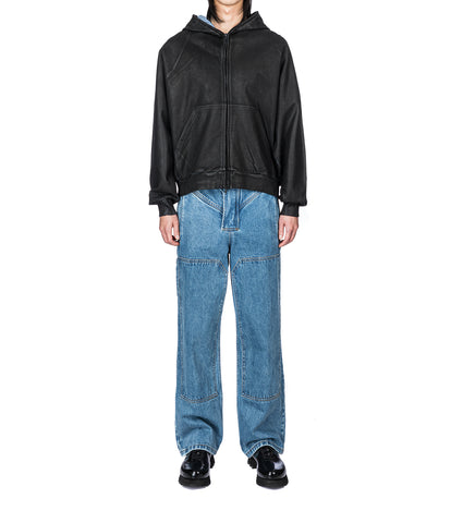 COATED TN1 HOODIE BLUE