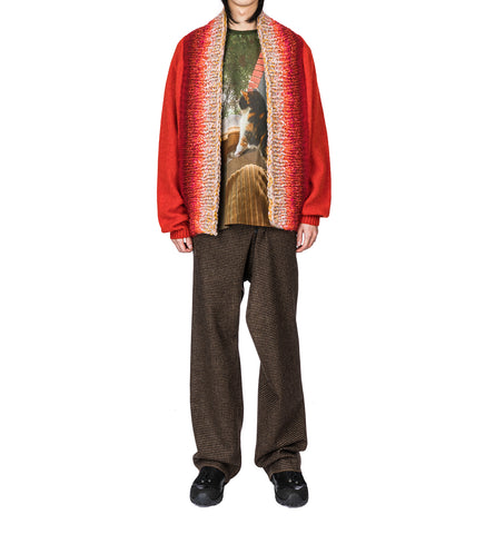 PASSENCARDIGAN SCARLET