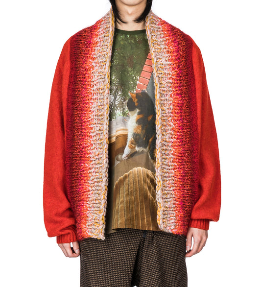 PASSENCARDIGAN SCARLET