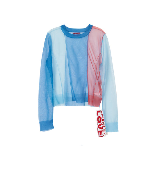 SHEER JUMPER BLUE