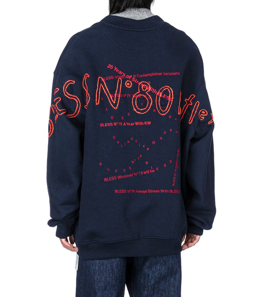 REFLEXIC MULTICOLLECTION SWEATJACKET NAVY