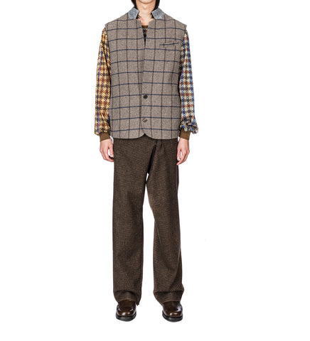 THE MANUELRAEDER COSTUMEBOMBER GREY CHECK