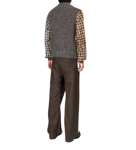 THE MANUELRAEDER COSTUMEBOMBER GREY CHECK