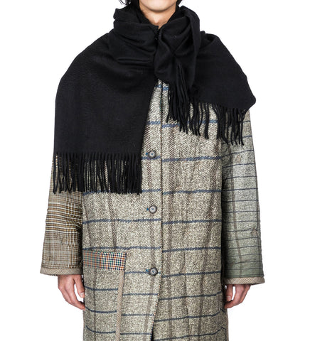 DRAPS LONG CASHMERE BLACK