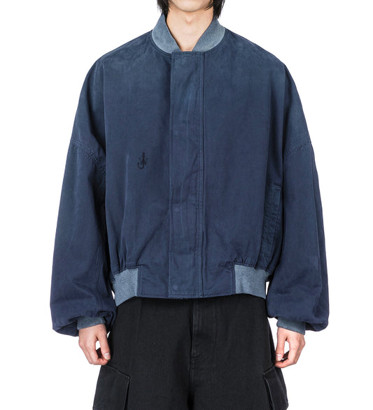 BOMBER JACKET NAVY