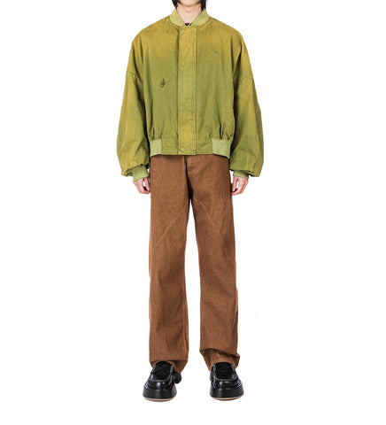 AGED TWSITED WORKWEAR JEANS RUST