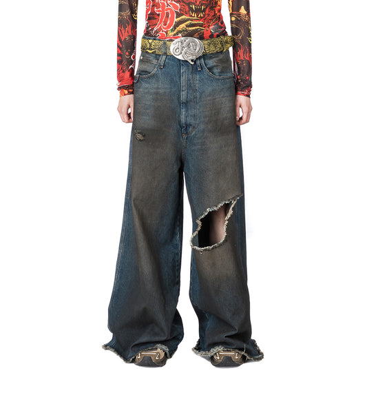 DUMPSTER DENIM JEANS DIRTY BLUE