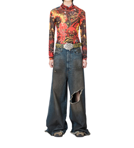 MASKED MESH TOP DEMON MOVIE