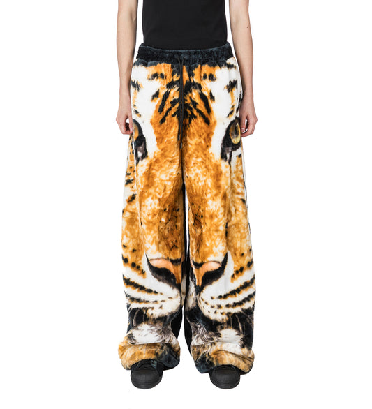RAW-CUT BONTAN TIGER PRINT