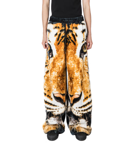 RAW-CUT BONTAN TIGER PRINT