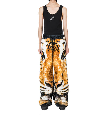 RAW-CUT BONTAN TIGER PRINT