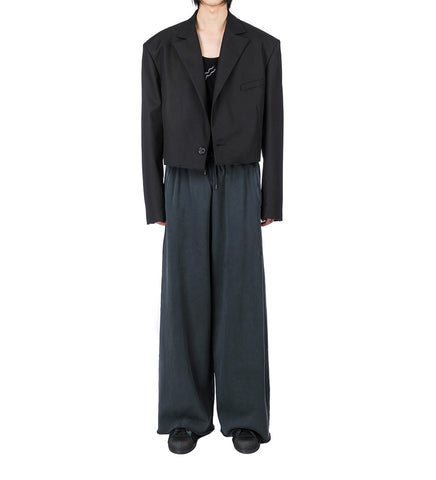 RAW-CUT BONTAN OVERDYED BLACK