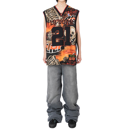 B BALL JERSEY L-D REAPER MOVIE