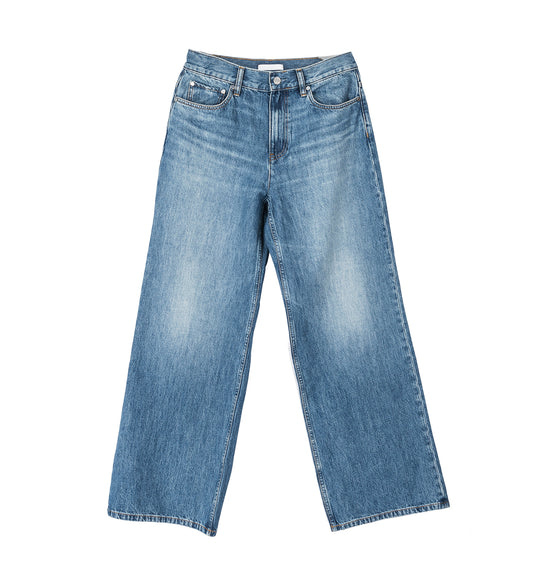 LOW-RISE DROP JEANS CLASSIC BLUE