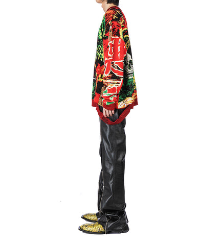 MISFIT JACQUARD JUMPER DEMON MOVIE