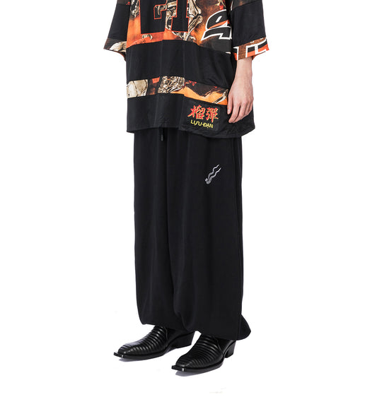 BAGGY BONTAN SWEATPANTS BLACK