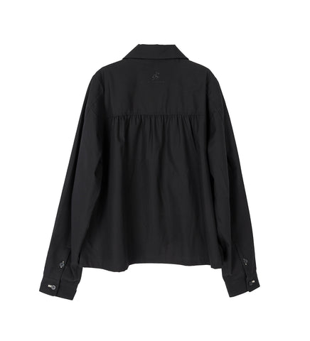 MIRBELIOIDS SHIRT JACKET BLACK