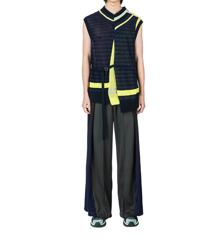 JERSEY TRACK PANTS NAVY
