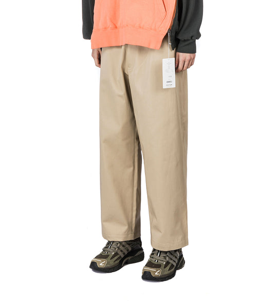 BELTED BIG HEART PANTS BEIGE