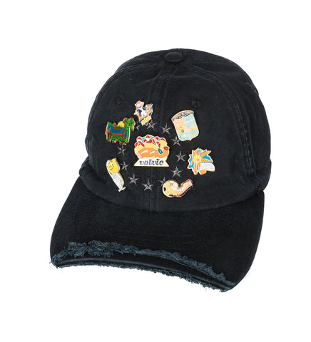 PIN BADGE BOLOCAP BLACK
