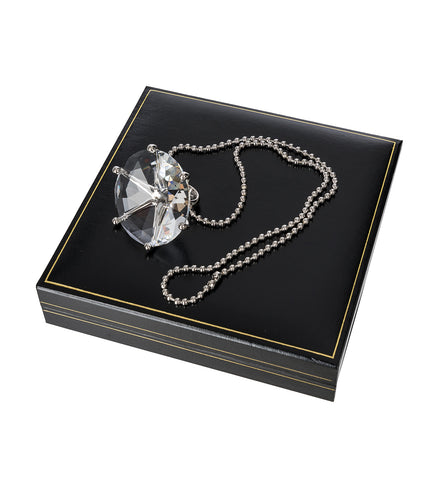 XL SOLITAIRE RING SILVER/WHITE