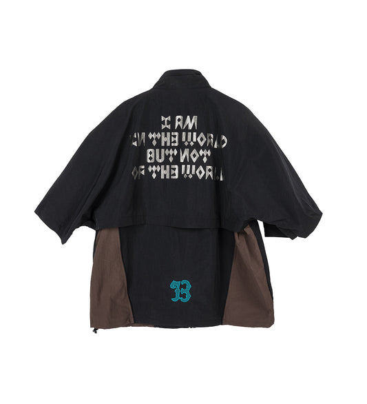 MECHALLE SS TRACK TOP EUPHORIC BLACK