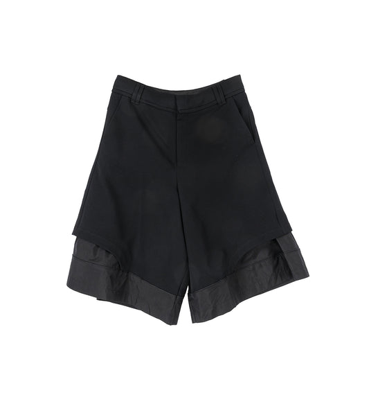 HOFF LAYERD SHORTS EUPHORIC BLACK