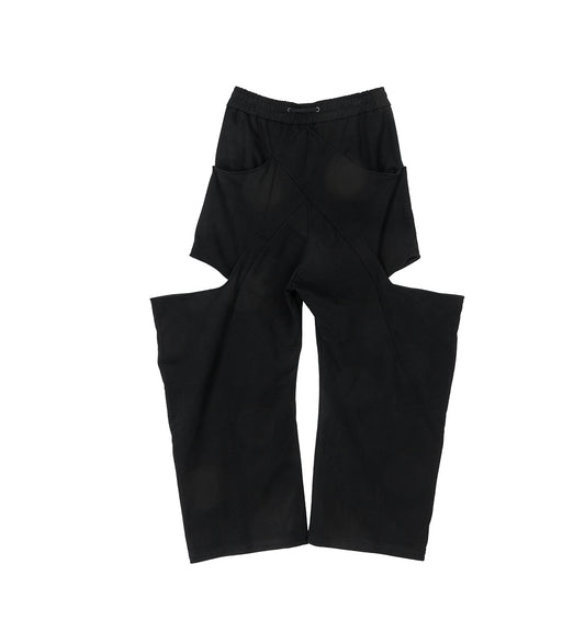 JALEN DRAPE SWEATPANTS EUPHORIC BLACK