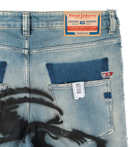 NEW JEANS PANT BLUE L-XL #1