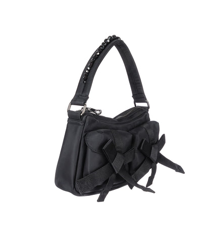 UTILITY BOW POCKET POCHTTE BAG W/EMB BLACK/JET
