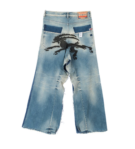 NEW JEANS PANT BLUE L-XL #2