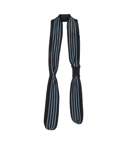 SOLIX SCARF BLACK/GREEN GREY