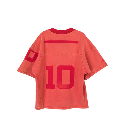 WASHED JERSEY RED