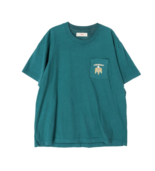 MOJAVE DESERT CLASSIC POCKET T-SHIRT TEAL