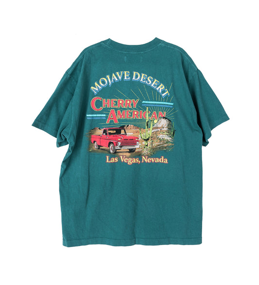 MOJAVE DESERT CLASSIC POCKET T-SHIRT TEAL