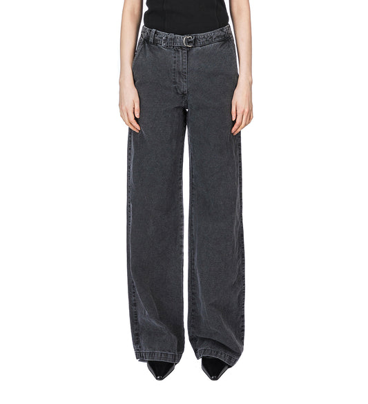 HARBOUR TROUSER BLACK ENZYME CANCAS
