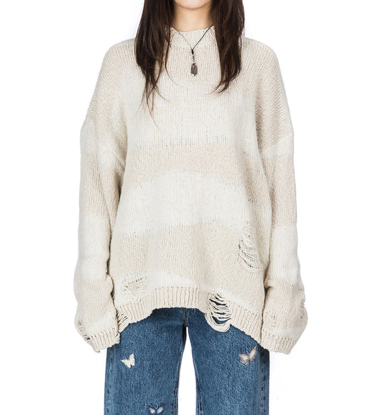 POPOVER ROUNDNECK WHITE DESTRUCTIVE WAVE