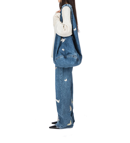 DRIP BAG INDIGO BUTTERFLY