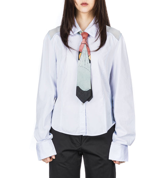 CINCHER SHIRT DINING BLUE POPLIN