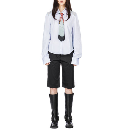 HIP CAPRI BLACK GLOSS SATIN