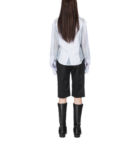 CINCHER SHIRT DINING BLUE POPLIN