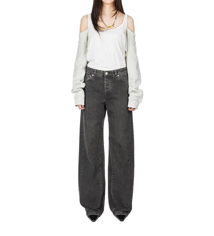 CARDIGAN TANK TELLOW TINT MELANGE FLEECE