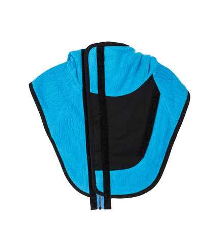 RICSI SHAGGY BALACLAVA STEEL BLUE/BLACK