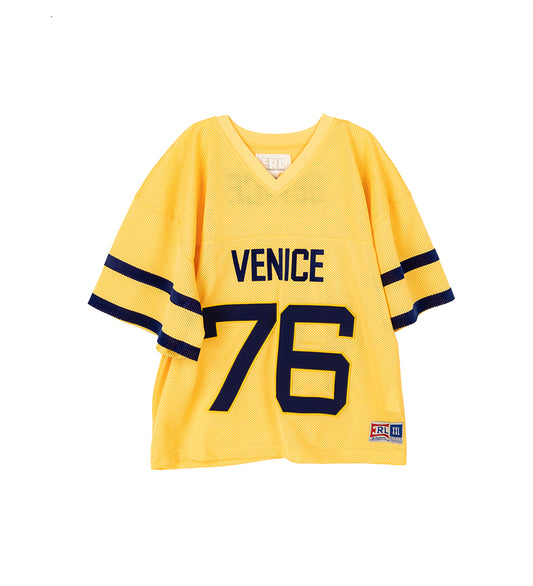 VENICE 76 FOOTBALL TOP YELLOW