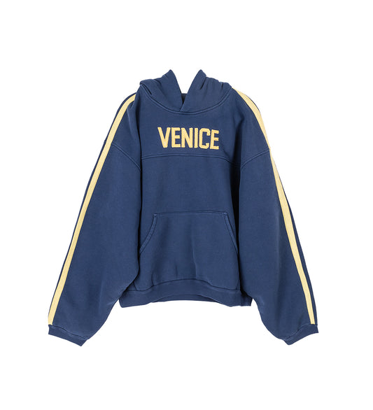 VENICE FOOTBALL HOODIE BLUE