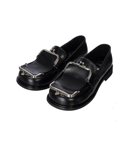 WIDE DOUGH FRAME WALLET LOAFER BLACK