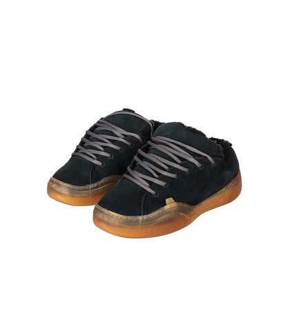 SUEDE VAMP SKATE SNEAKERS BLACK
